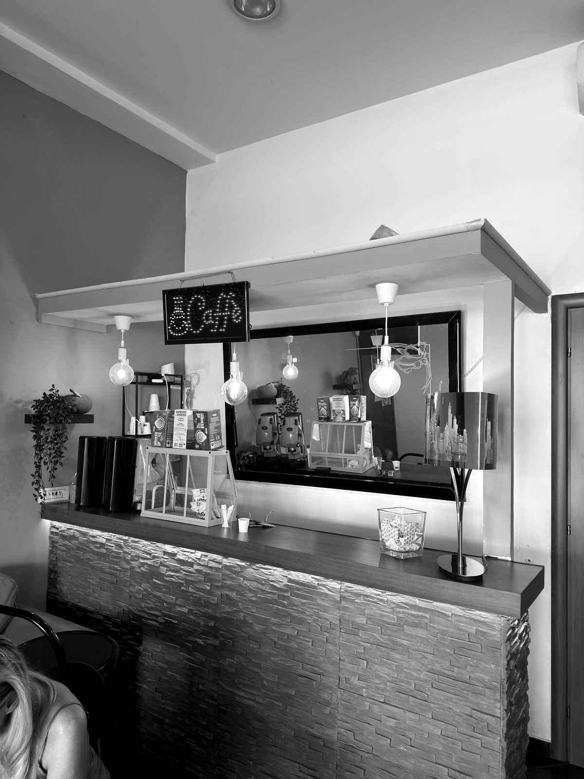 Il bar interno della scuola